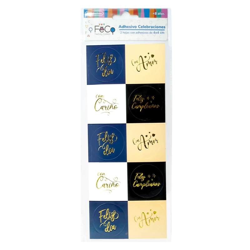 ADHESIVO CELEBRACIONES 20PCS X1 UNI - 1