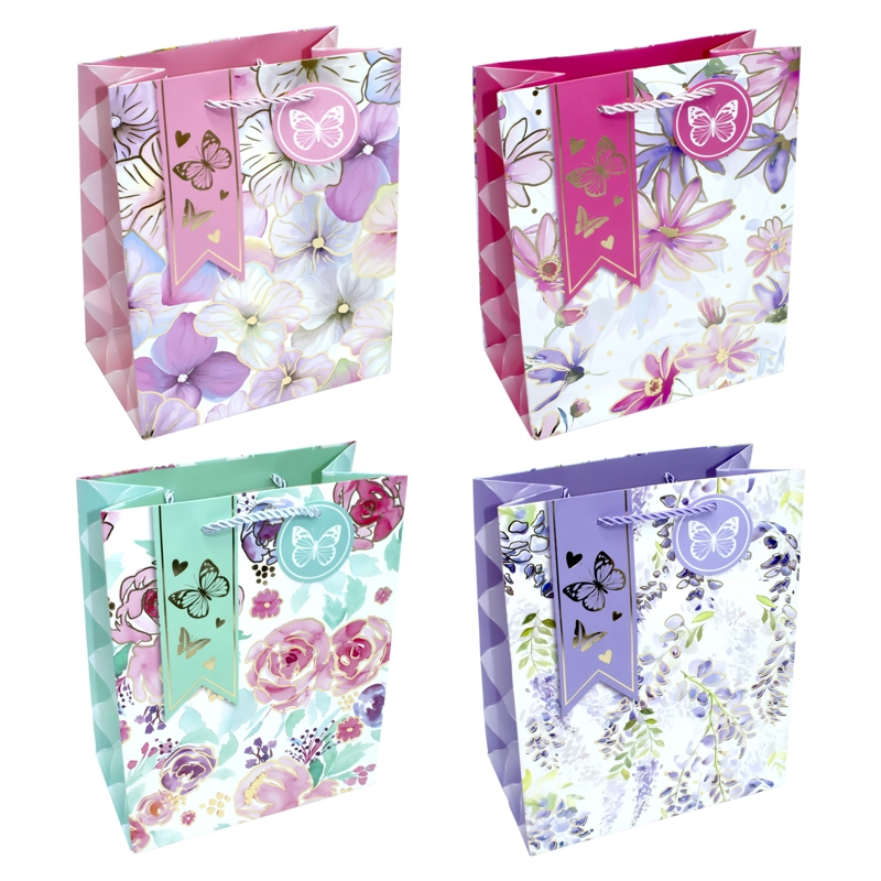 BOLSA DE REGALO FLOREADO 30X40 X1UNI - 1