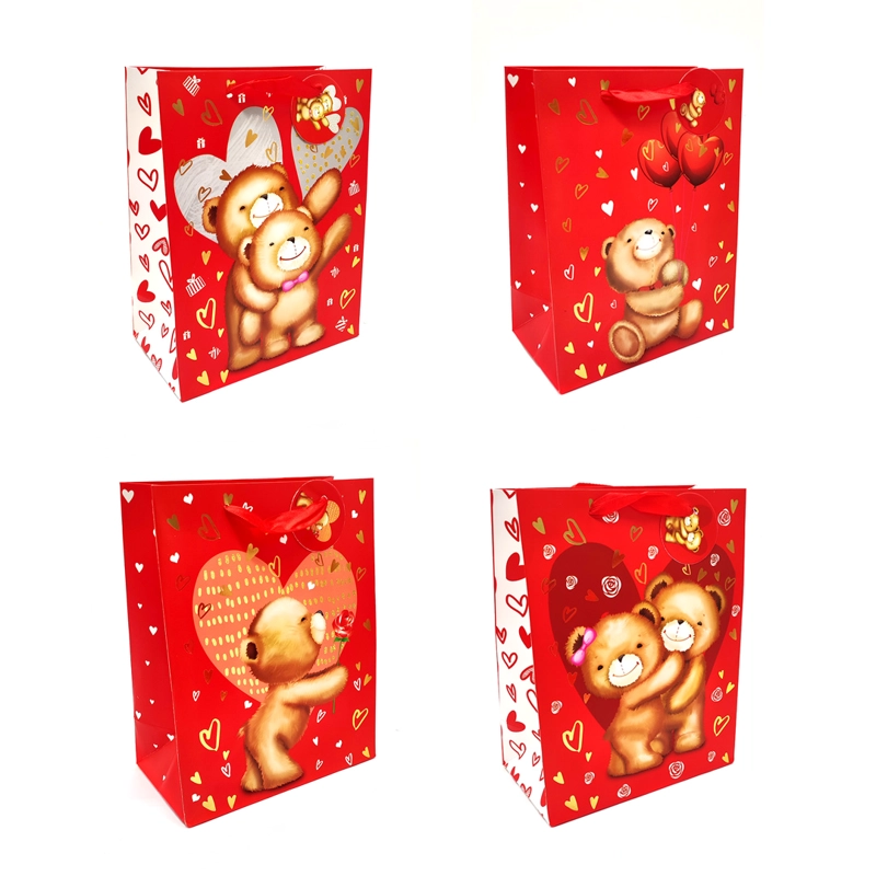 BOLSA DE REGALO OSITO 26X32 X12 UNI - 1