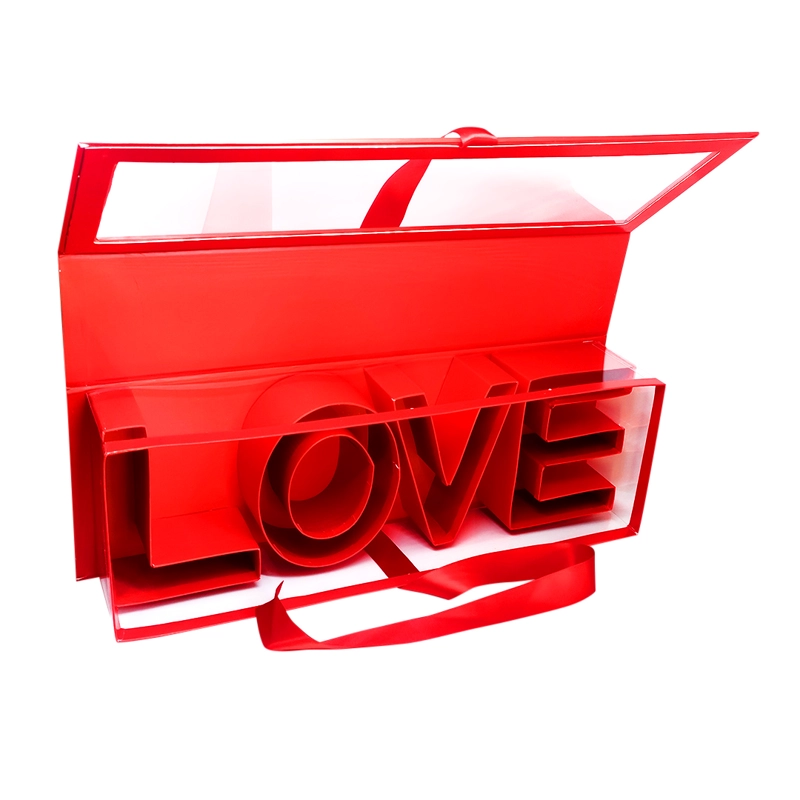 CAJA LOVE 44.5X15.5X9.7 ROJA X1UNI - 1