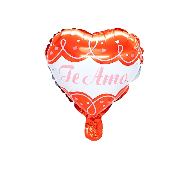 GLOBO METALICO 10 TE AMO BLONDAS 25CM X50 UNI - 1