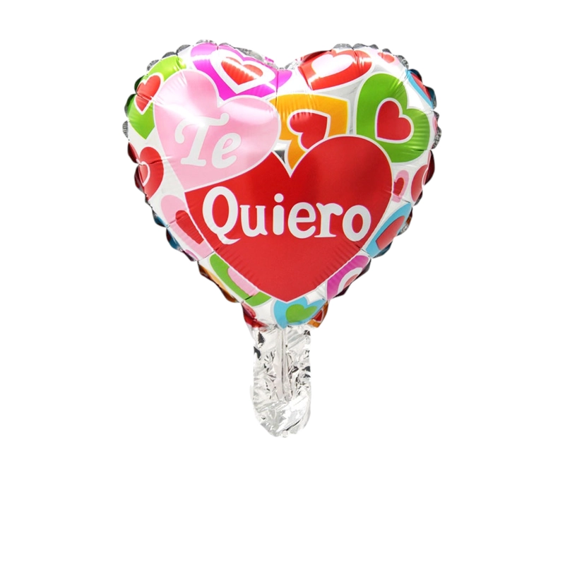 GLOBO METALICO 10 TE QUIERO X50 UNI - 1