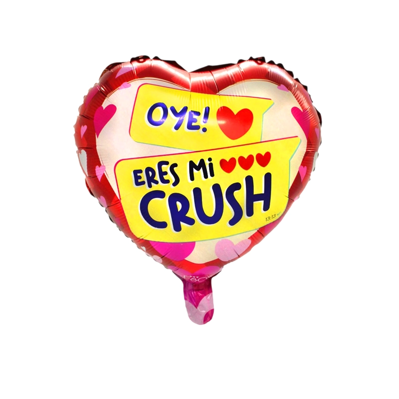 GLOBO METALICO 18 ERES MI CRUSH X1 UNI - 1