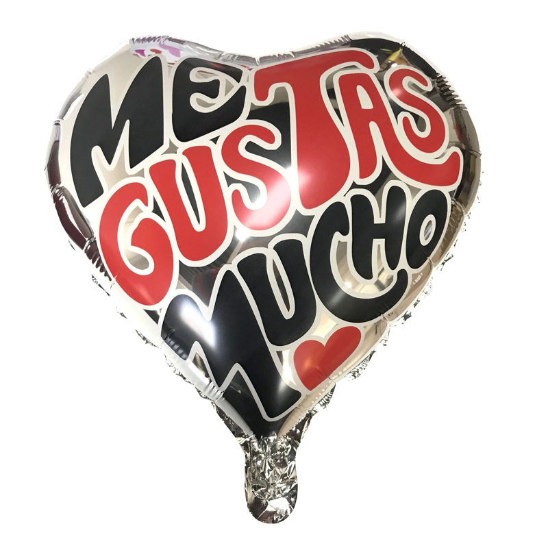 GLOBO METALICO 18 ME GUSTAS MUCHO X50 UNI - 1