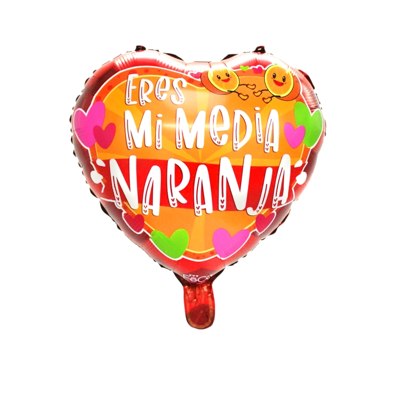 GLOBO METALICO 18 MEDIA NARANJA X1 UNI - 1