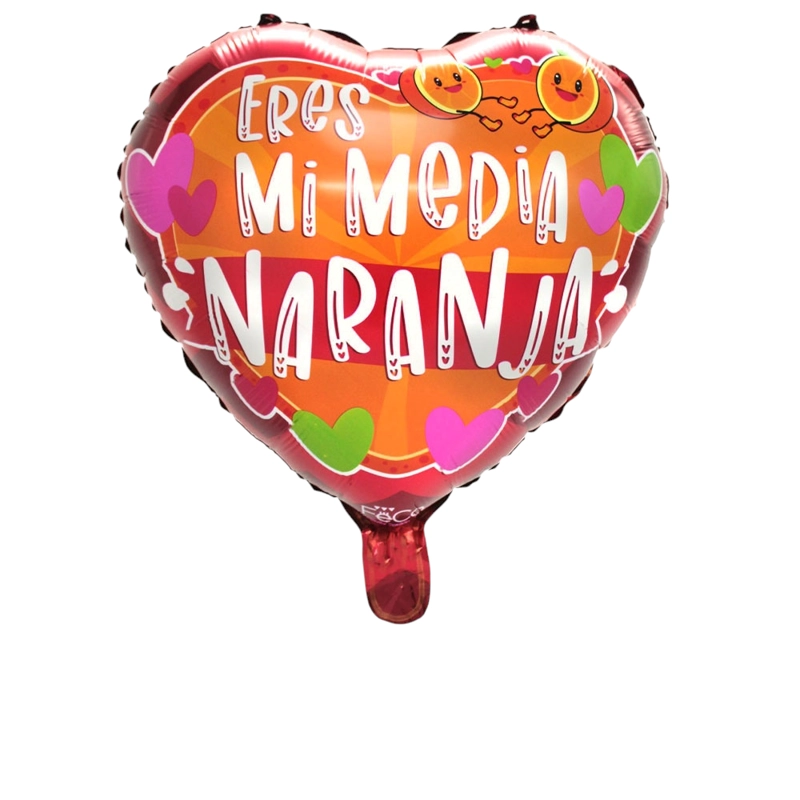 GLOBO METALICO 18 MEDIA NARANJA X50 UNI - 1