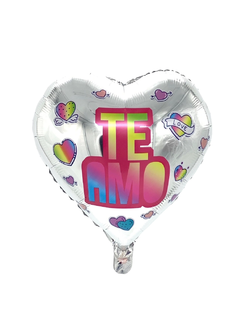 GLOBO METALICO 18 TE AMO FUNKY X1 UNI - 1