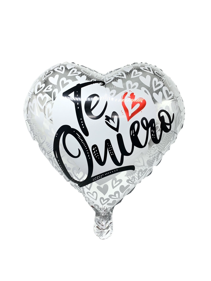 GLOBO METALICO 18 TE QUIERO SKETCH X1 UNI - 1