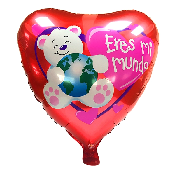 GLOBO METALICO 18' ERES MI MUNDO X1 UNI - 1