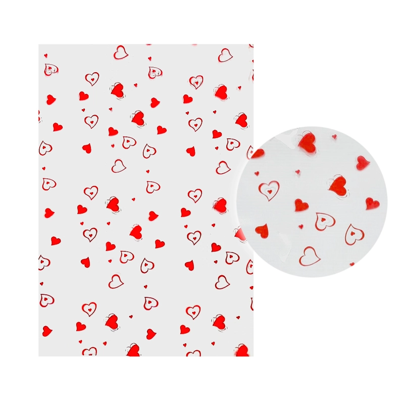 PAPEL CELOFAN 2.5C 70X100 CORAZON DOBLE X50UNI - 1