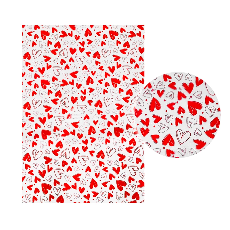 PAPEL CELOFAN 2.5C 70X100 CORAZONES CHICOS X50UNI - 1