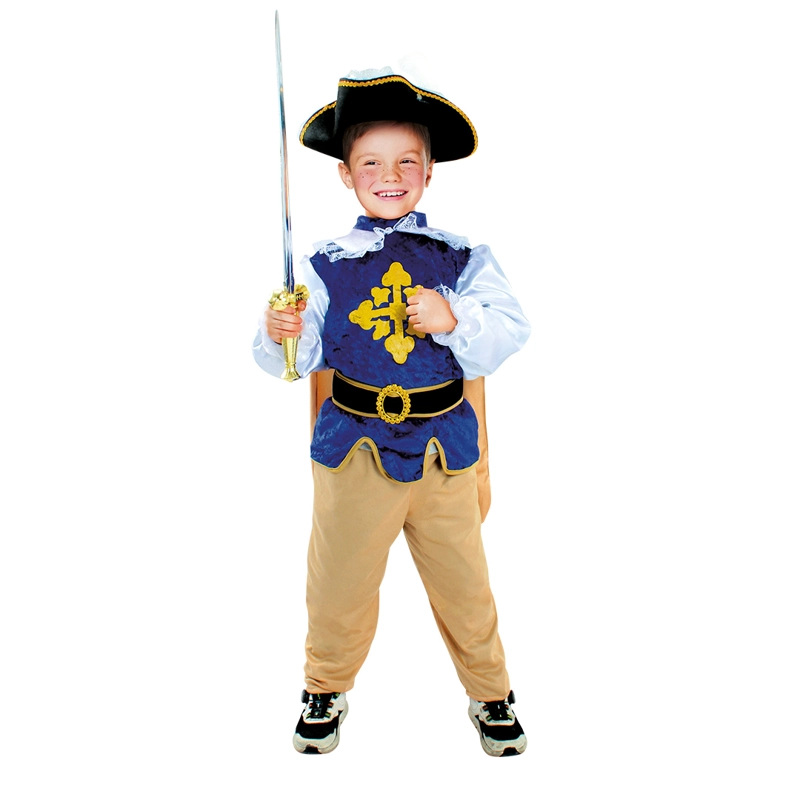 TRAJE INFANTIL MOSQUETERO 5-6 - 1