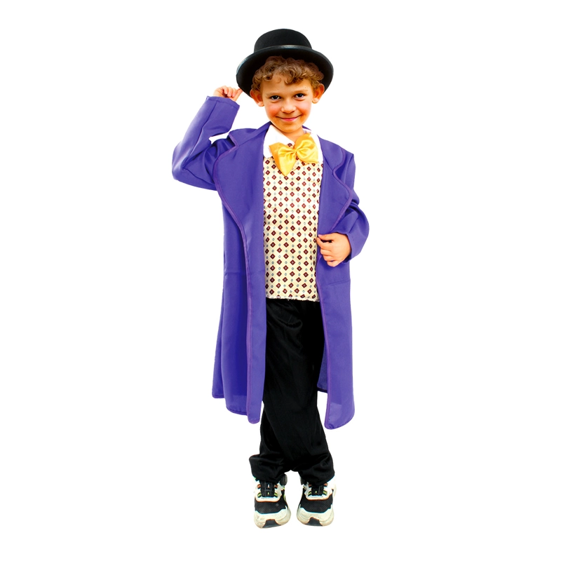 TRAJE INFANTIL WONKA 5-6 - 1
