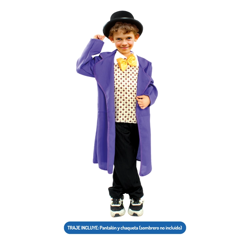 TRAJE WONKA 10-12 - 1