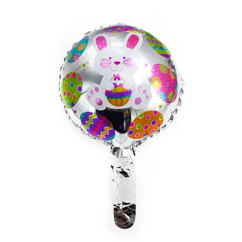 GLOBO METALICO 10 HUEVITOS PASCUA X50 UNI - 1