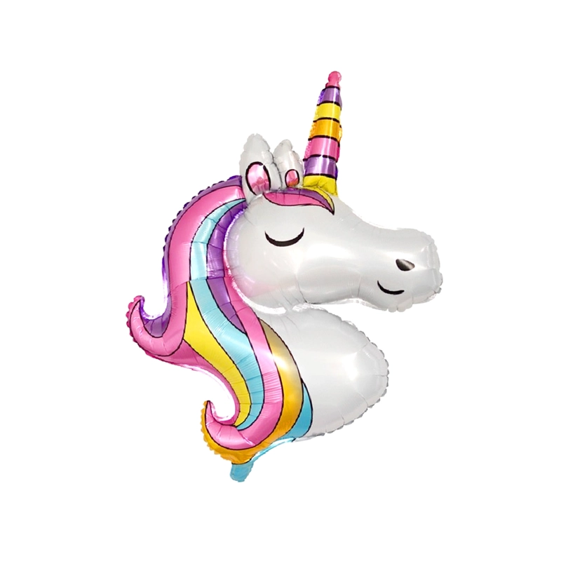 GLOBO METALICO UNICORNIO 75X112 X1 UNI - 1