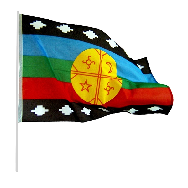 BANDERA MAPUCHE 60X90 CM X12 UNI - 1