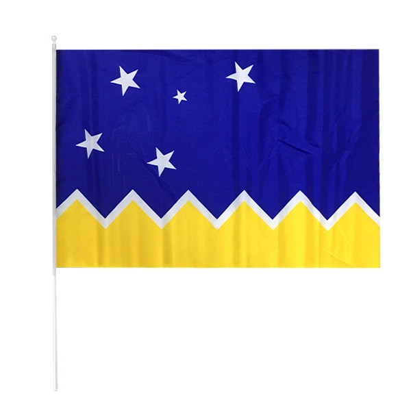 BANDERA MAGALLANES 60X90 CM PALITO X12 UNI - 1