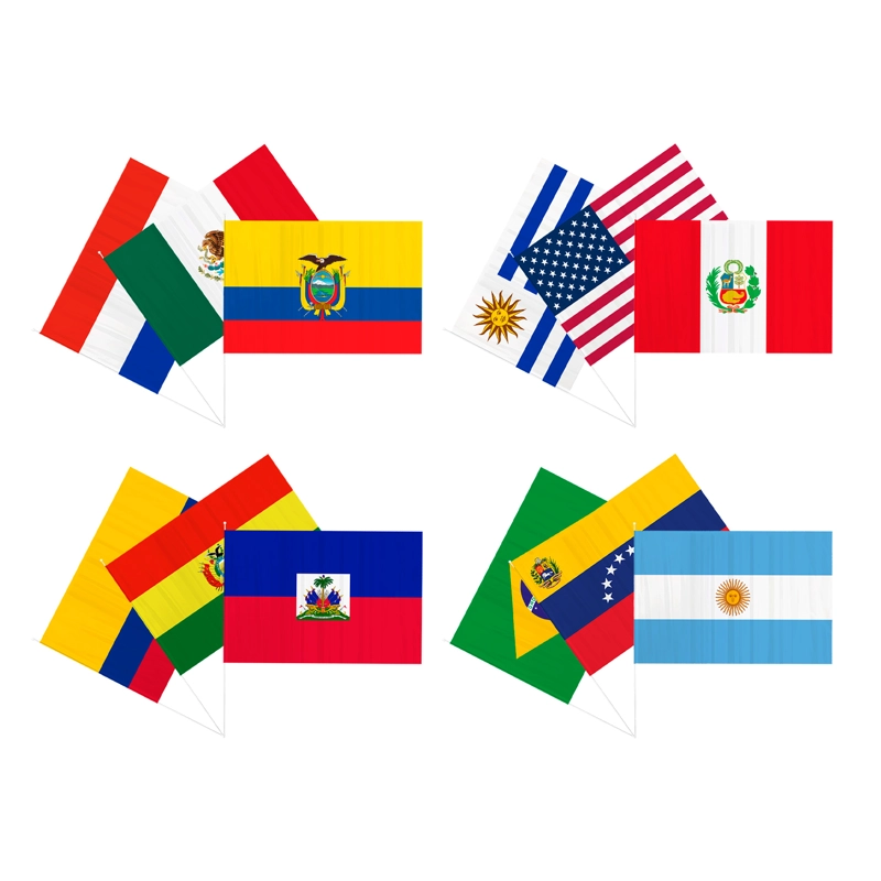 BANDERA PAISES SURTIDO 60X90 X12UNI - 1