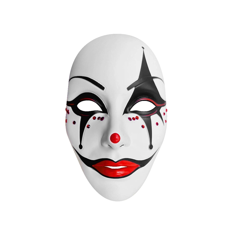 MASCARA ACRILICA PREMIUM PAYASO BLING X1UNI - 1
