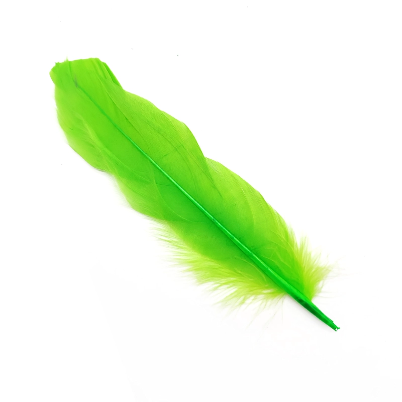 PLUMA 17CM VERDE X12UNI - 1