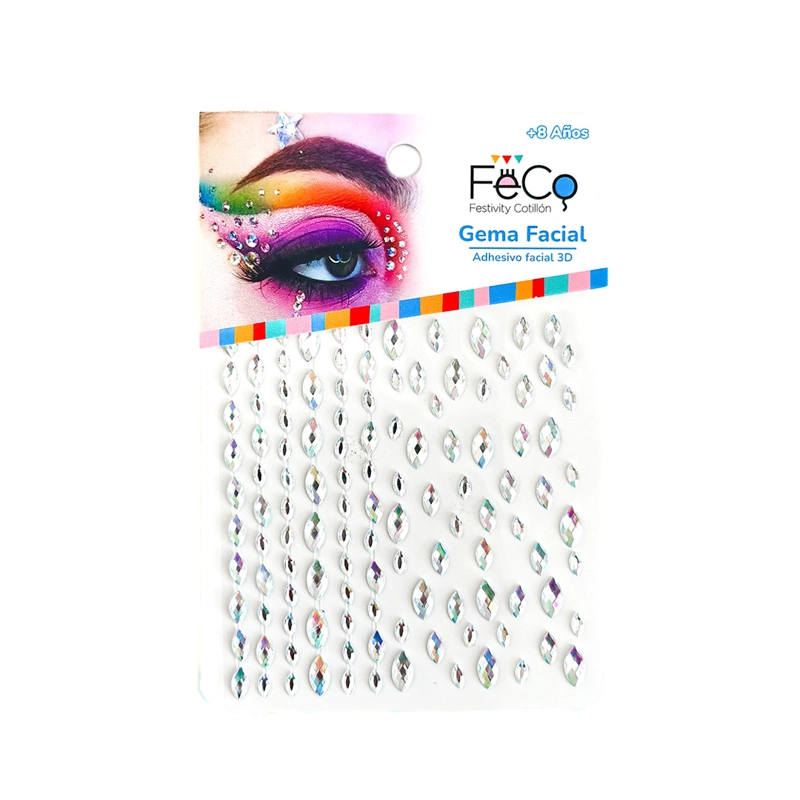 ADESIVO DECO CRISTAL NACARADO X1 UNI - 1