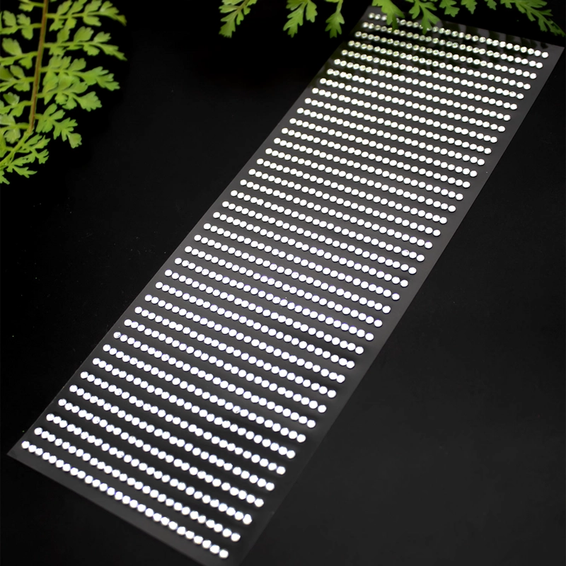 ADESIVO BLING 3MM BLANCO X12 UNI - 1