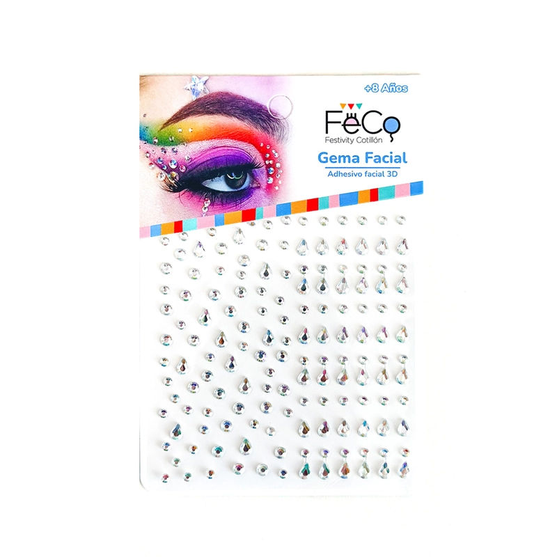 ADESIVO DECO GOTAS NACARADO X1 UNI - 1