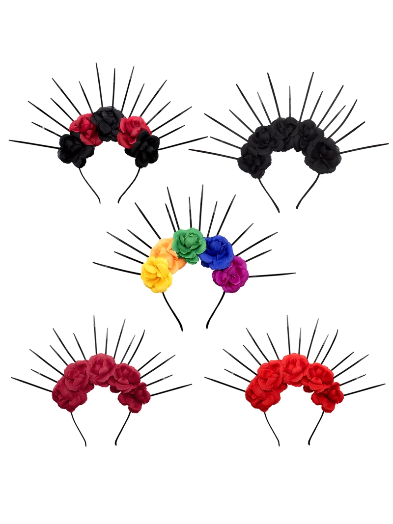 CINTILLO PUNTAS 5 FLORES X1UNI - 1