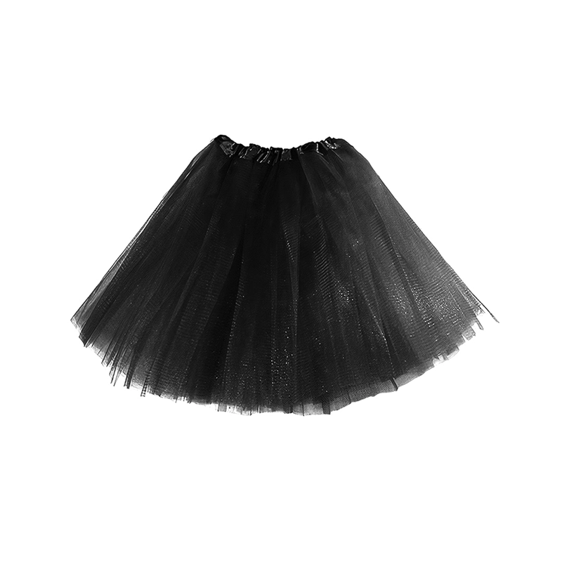 FALDA BALERINA ADULTO LISO NEGRO - 1