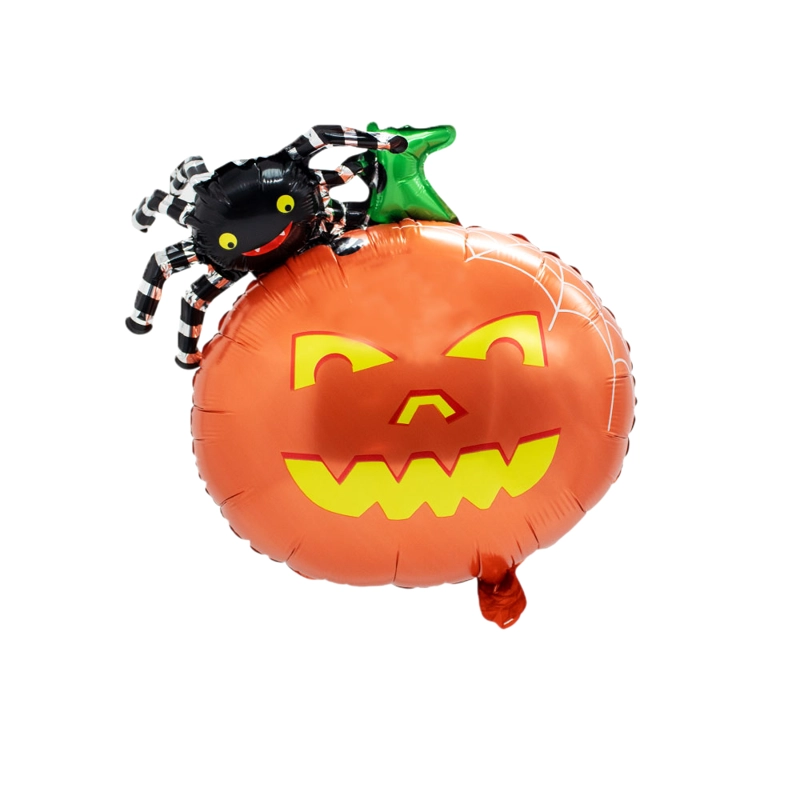GLOBO METALICO 63X47CM CALABAZA X1 UNI - 1