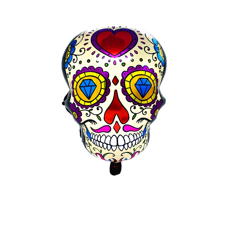 GLOBO METALICO CATRINA CORAZON 49X64 X1 UNI - 1