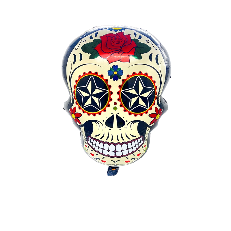 GLOBO METALICO CATRINA ROSA 49X64 X1 UNI - 1