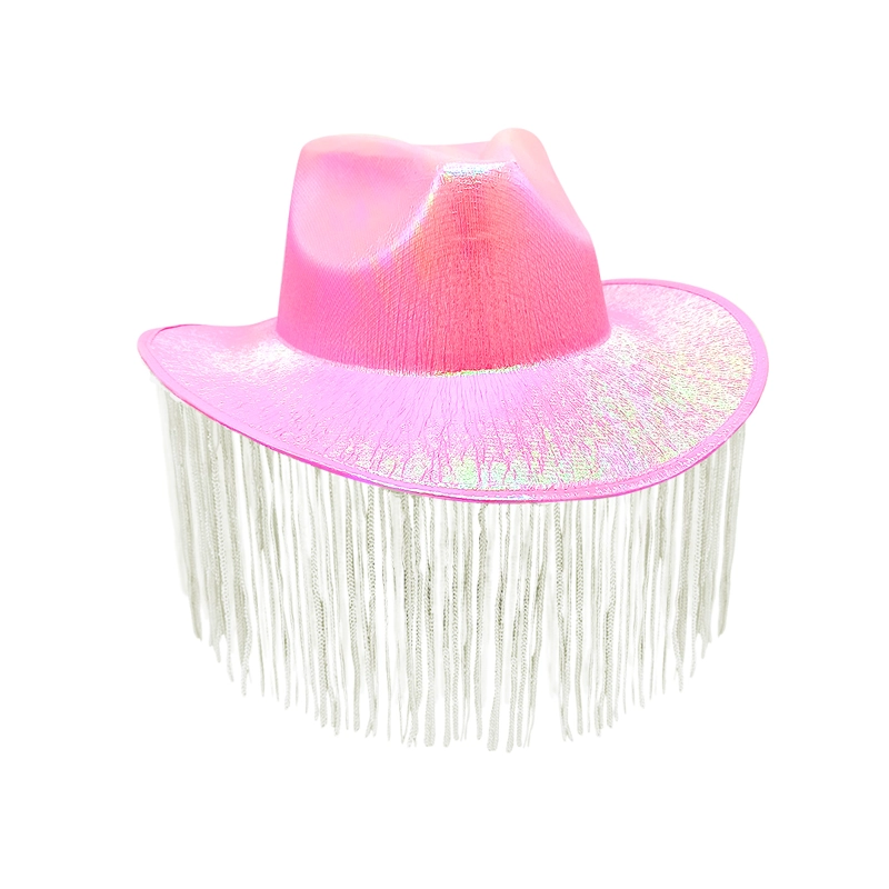 GORRO VAQUERO TIRAS NACARDO ROSADO X1 UNI - 1