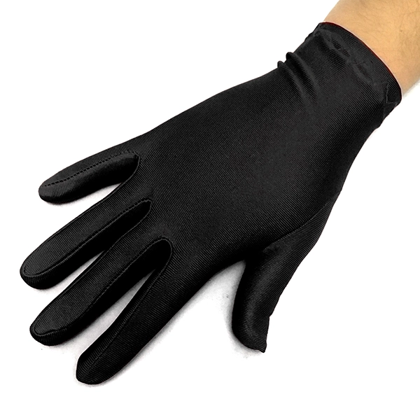 GUANTE LISO 21CM NEGRO X1 UNI - 1