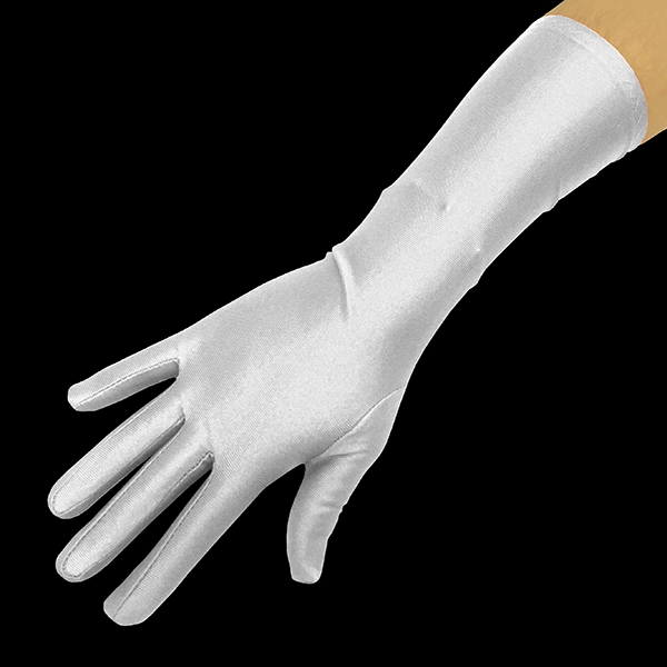 GUANTE LISO 34CM BLANCO X1 UNI - 1