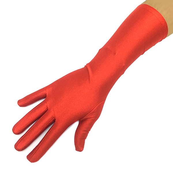 GUANTE LISO 34CM ROJO X1 UNI - 1