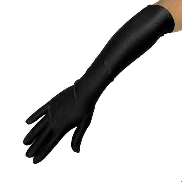 GUANTE LISO 45CM NEGRO X1 UNI - 1