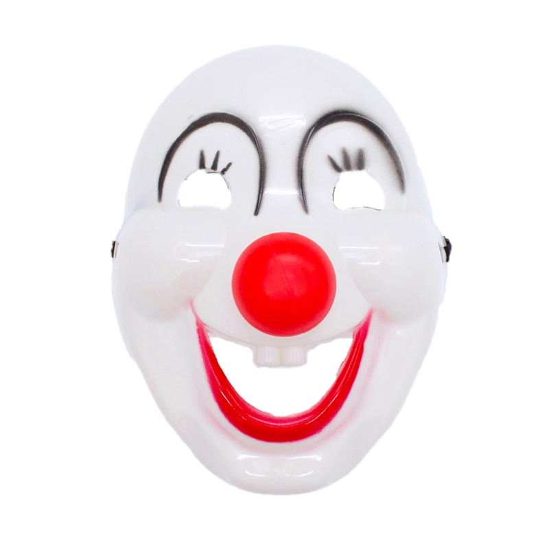 MASCARA PLASTICA PAYASO X1 UNI - 1