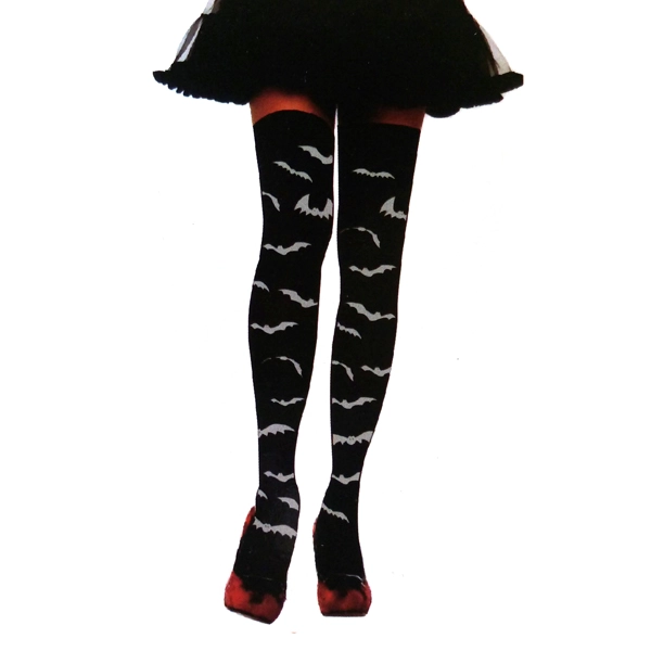 PANTY MURCIELAGO NEGRO CON BLANCO X1 UNI - 1