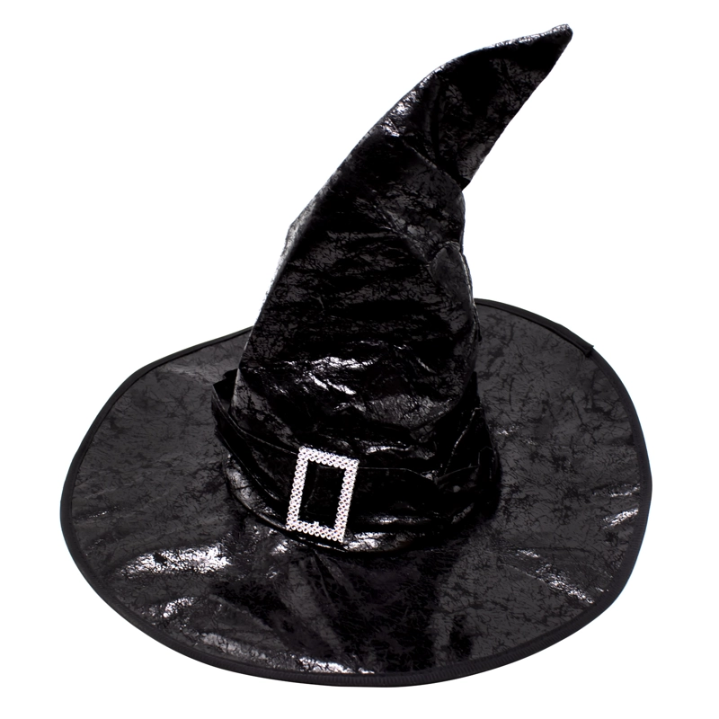 SOMBRERO BRUJA HARRY NEGRO X1UNI - 1