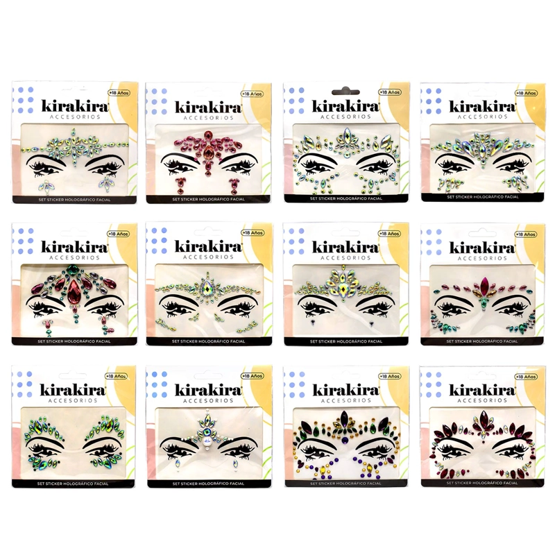STICKER HOLEOGRAFICO X12 UNI - 1