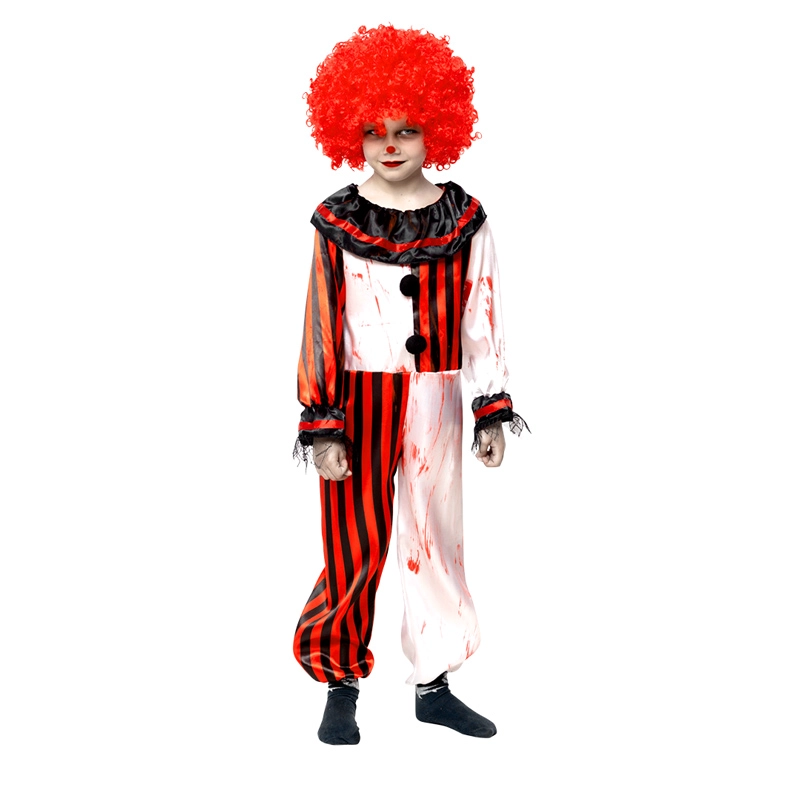 TRAJE PAYASO RAYAS 10-12 - 1