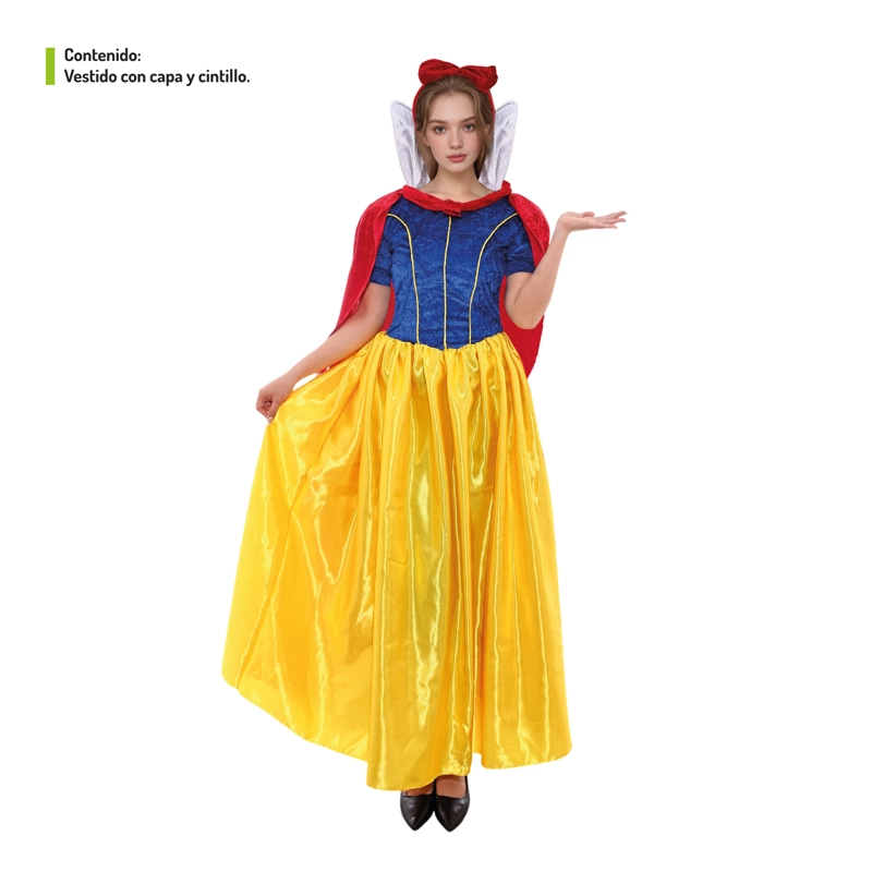 TRAJE PRINCESA AZUL L - 1