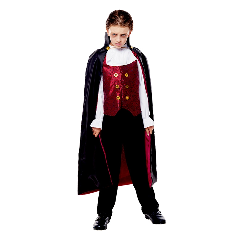 TRAJE VAMPIRO CLASICO 10-12 - 1