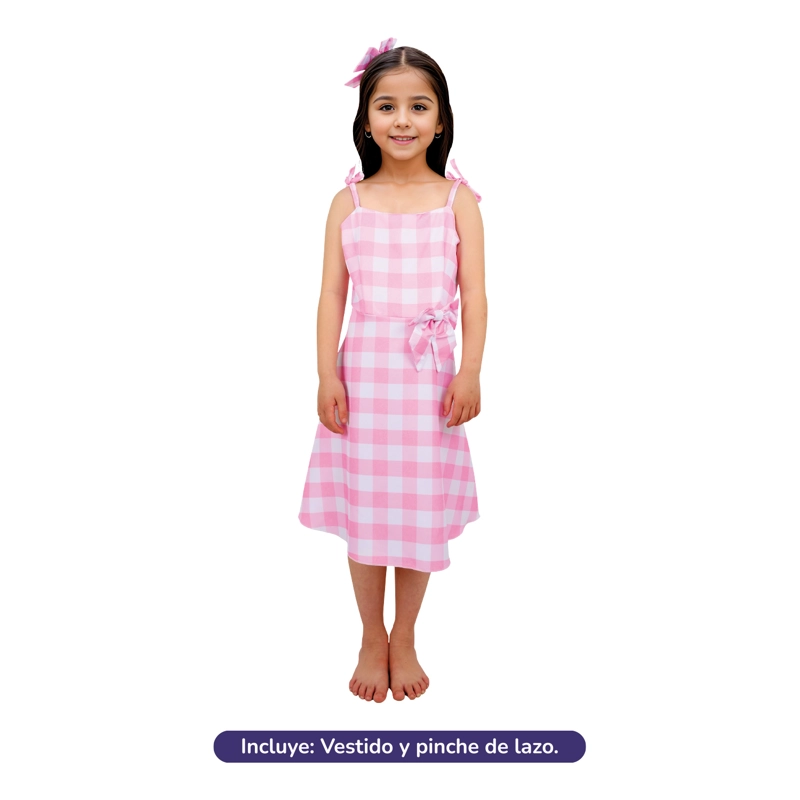 TRAJE VESTIDO MUÑECA CUADRILLE 5-6 - 1