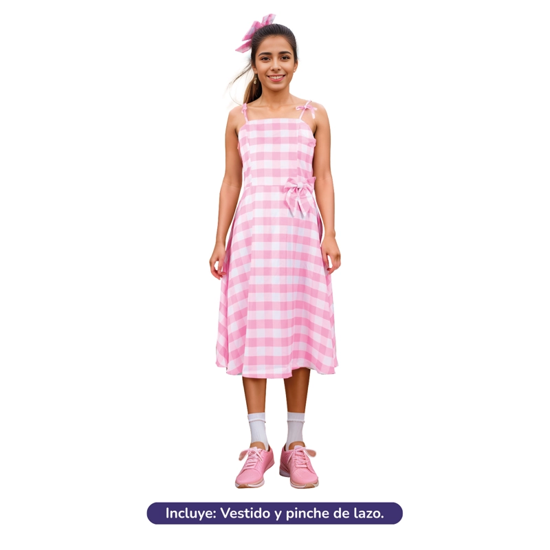 TRAJE VESTIDO MUÑECA CUADRILLE S - 1