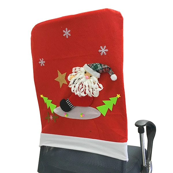 ADORNO SILLA NAVIDAD SANTA 3D X1 UNI - 1