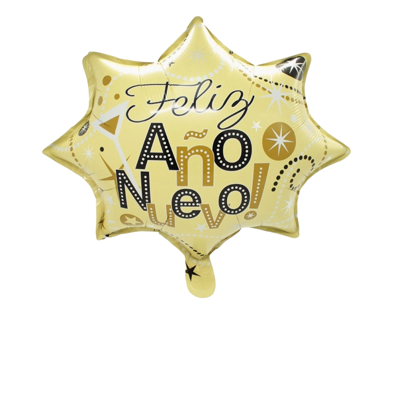 GLOBO METALICO 18' F.A.N DORADO X50 UNI - 1