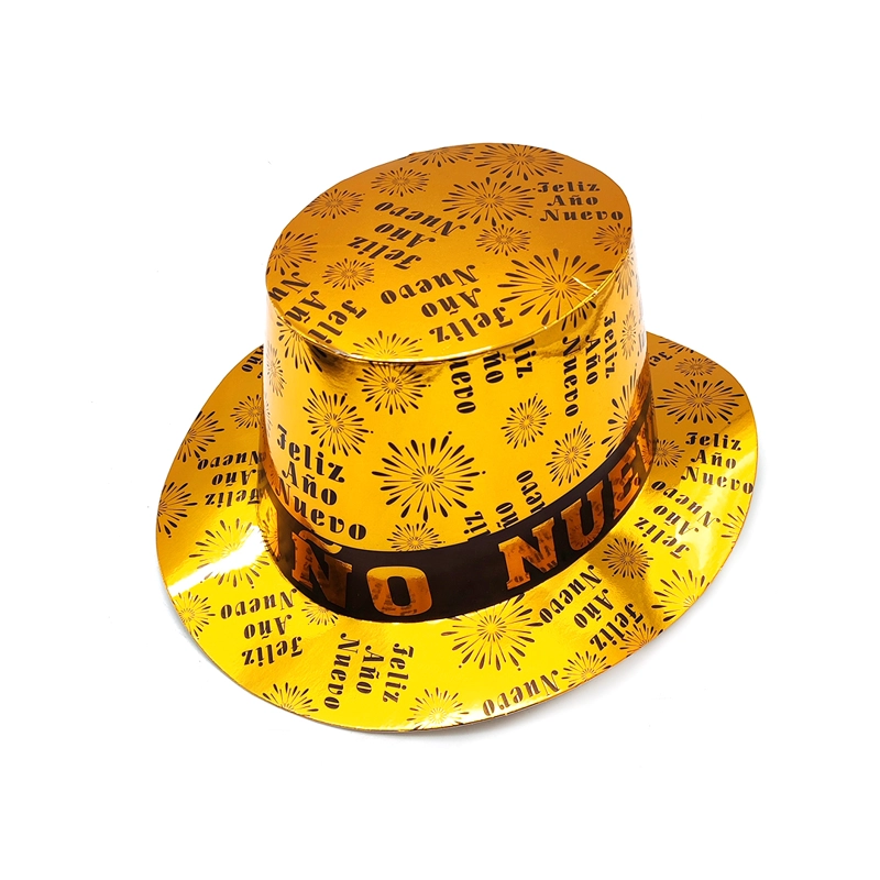 GORRO COPA CARTON F.A.N. DORADO X12 UNI - 1